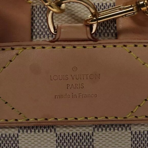 LOUIS VUITTON Damier Azur Speron BB Shoulder Bag N44026 LV Auth 97791A - Picture 10 of 15